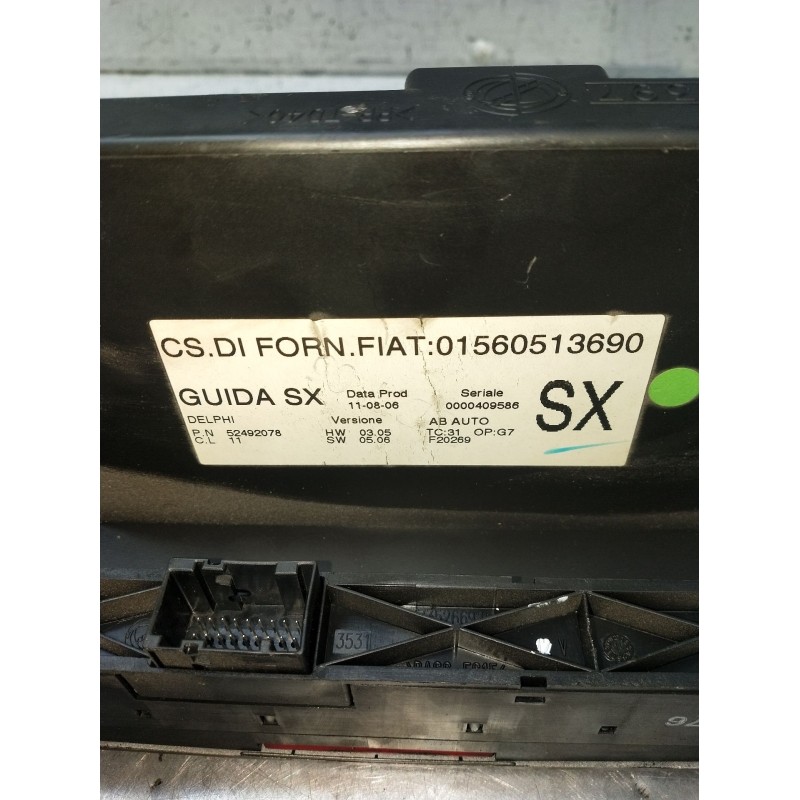 Recambio de mando calefaccion / aire acondicionado para alfa romeo 147 (937_) 1.9 jtdm 8v (937.axd1a, 937.axu1a, 937.bxu1a) refe