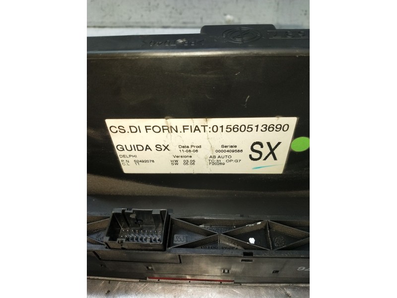 Recambio de mando calefaccion / aire acondicionado para alfa romeo 147 (937_) 1.9 jtdm 8v (937.axd1a, 937.axu1a, 937.bxu1a) refe