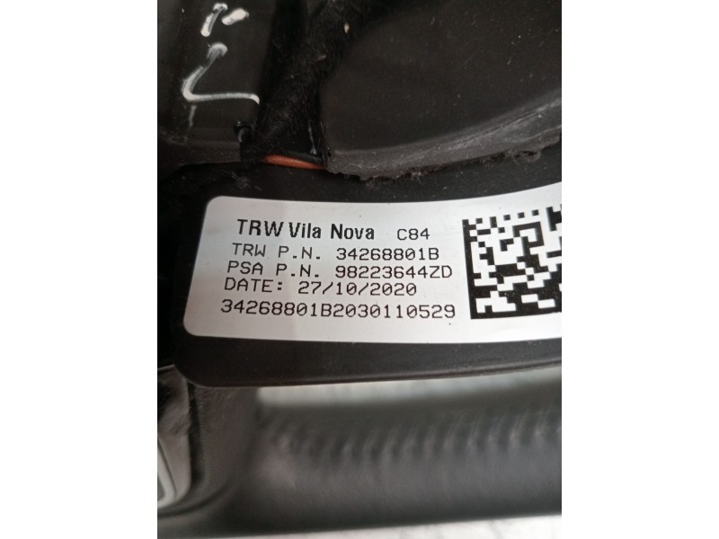 Recambio de volante para citroën c5 aircross (ac_, aj_, ar_, a4_) 1.5 bluehdi 130 (acyhzj, acyhzr) referencia OEM IAM 98223644ZD