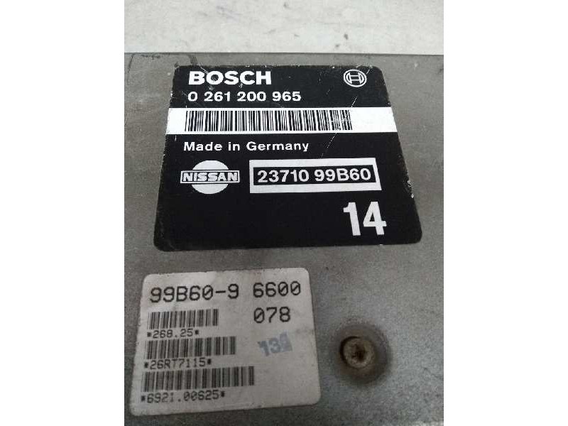 Recambio de centralita motor uce para nissan micra (k11) 1.3 16v cat referencia OEM IAM 0261200965 2371099B60 14