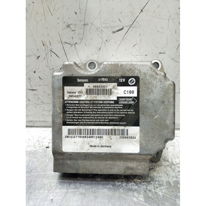 Recambio de kit airbag para alfa romeo 147 (937_) 1.9 jtdm 8v (937.axd1a, 937.axu1a, 937.bxu1a) referencia OEM IAM 5WK43277  200