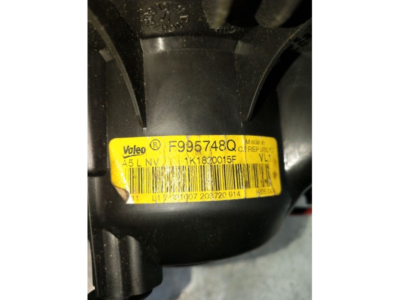 Recambio de motor calefaccion para audi a3 (8p1) 1.9 tdi referencia OEM IAM 1K18200115F F995748Q 2004