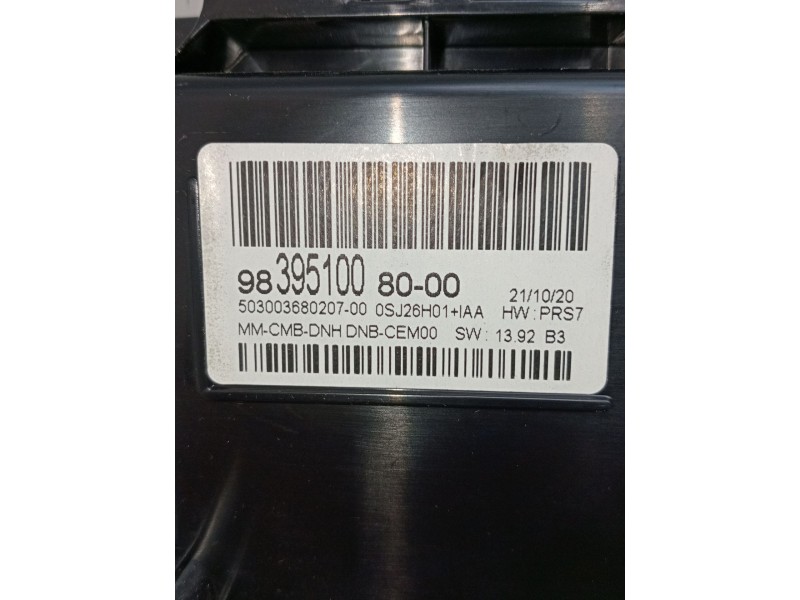 Recambio de cuadro instrumentos para citroën c5 aircross (ac_, aj_, ar_, a4_) 1.5 bluehdi 130 (acyhzj, acyhzr) referencia OEM IA