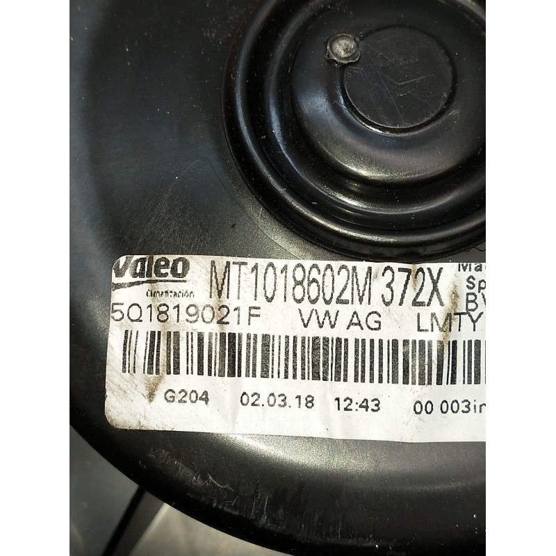 Recambio de motor calefaccion para seat leon st (5f8) 1.2 tsi referencia OEM IAM 5Q1819021F MT1018602M 2012
