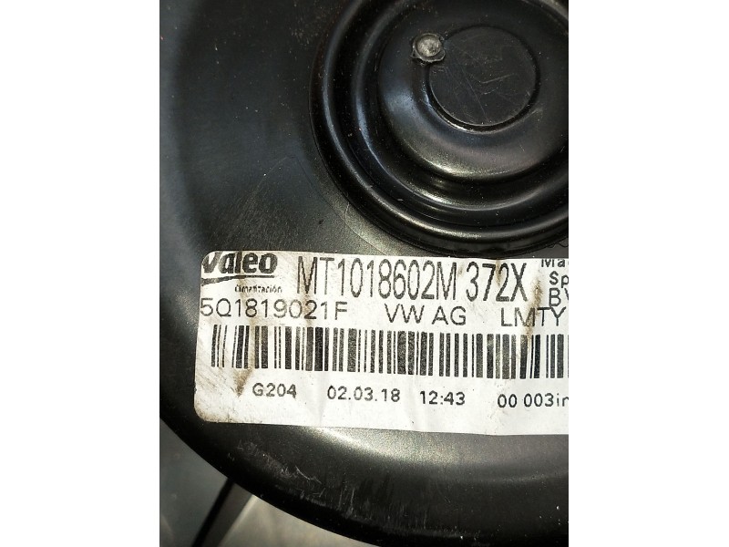 Recambio de motor calefaccion para seat leon st (5f8) 1.2 tsi referencia OEM IAM 5Q1819021F MT1018602M 2012
