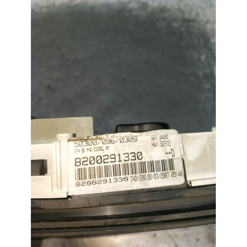 Recambio de cuadro instrumentos para renault laguna ii (bg0/1_) 1.9 dci (bg1a, bg1v) referencia OEM IAM 8200291330 8200291330 50