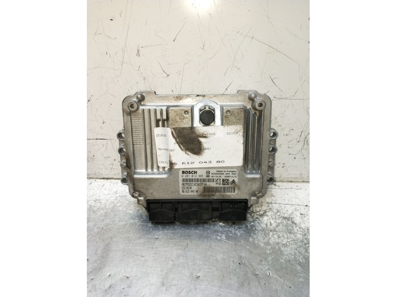 Recambio de centralita motor uce para citroën c4 i (lc_) 1.6 hdi referencia OEM IAM 0281012985 9661204380 1039S14116 2004 EDC16C