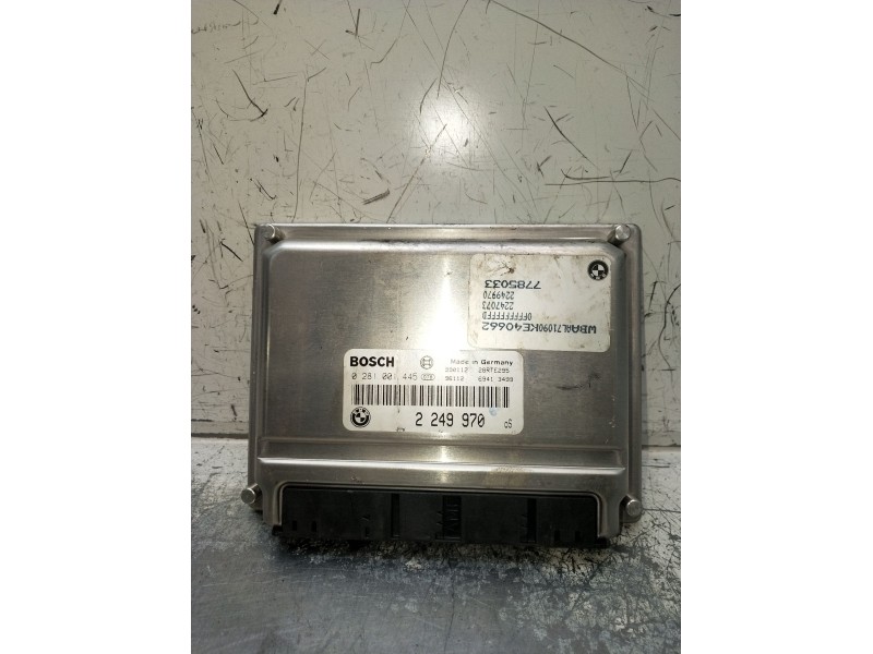 Recambio de centralita motor uce para bmw 3 (e46) 320 d referencia OEM IAM 0281001445 2249970 28RTE295 1998