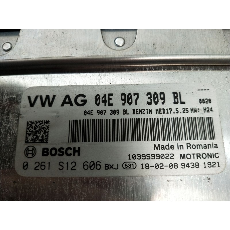 Recambio de centralita motor uce para seat leon st (5f8) 1.2 tsi referencia OEM IAM 0261S12606 04E907309BL 1039S99022 2012