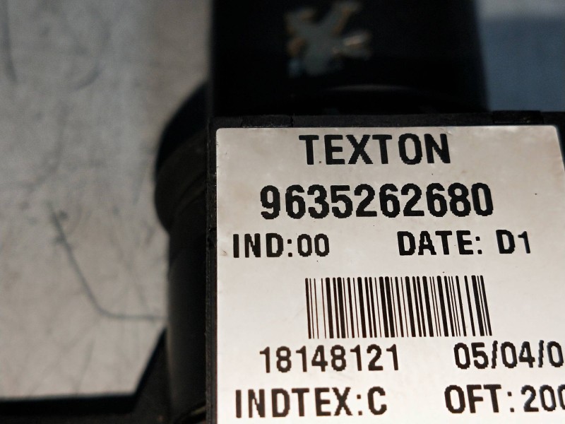 Recambio de conmutador de arranque para peugeot 607 (s1) pack referencia OEM IAM 9635262680  