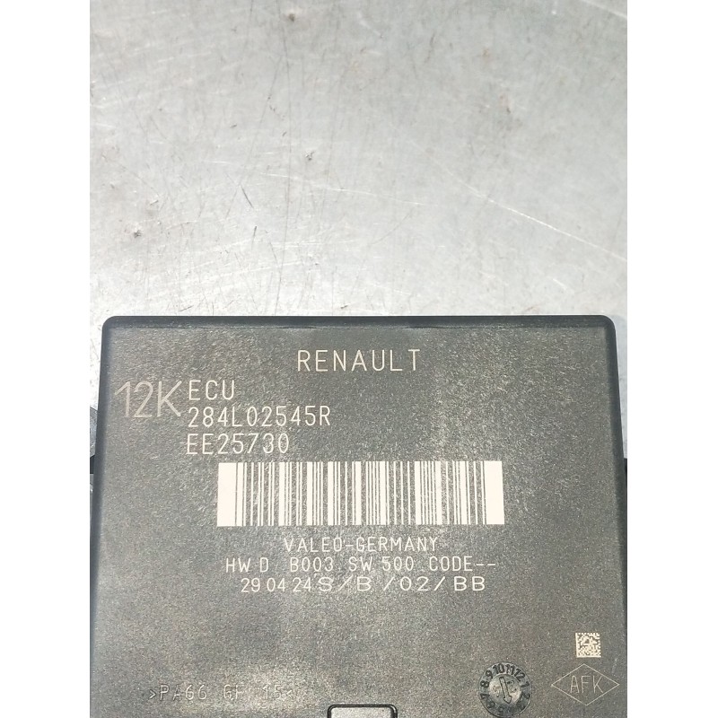 Recambio de modulo electronico para dacia sandero iii 1.0 tce 90 eco-g referencia OEM IAM 284L02545R EE25730 