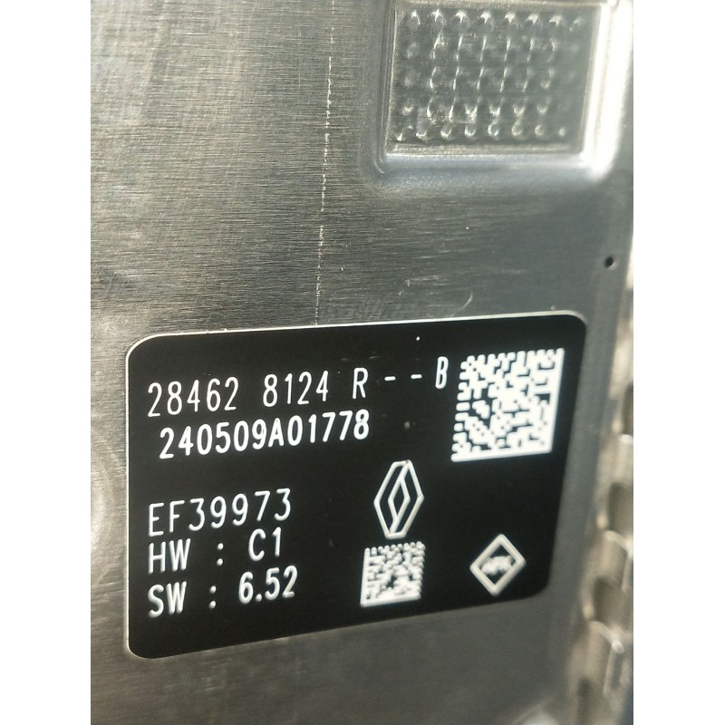 Recambio de modulo electronico para dacia sandero iii 1.0 tce 90 eco-g referencia OEM IAM 240509A01778 284628124R CAMARA