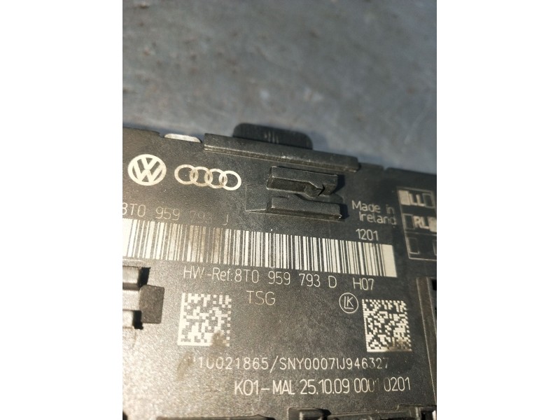 Recambio de modulo electronico para audi a5 sportback (8ta) 2.0 tdi quattro referencia OEM IAM 8T0959793D  