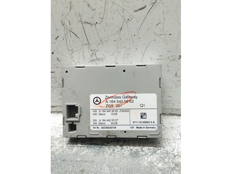 Recambio de modulo electronico para mercedes-benz clase m (w164) ml 320 cdi 4-matic (164.122) referencia OEM IAM A1645405662 A2C