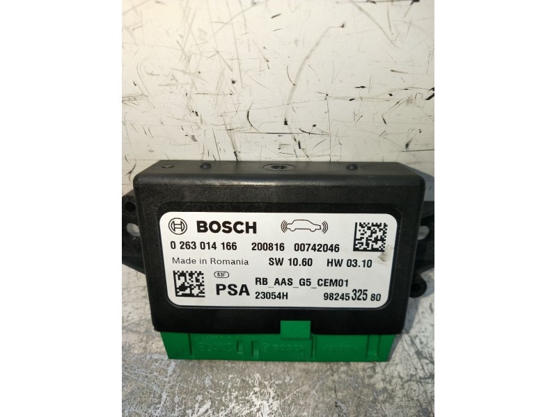 Recambio de modulo electronico para peugeot 3008 ii suv (mc_, mr_, mj_, m4_) 1.5 bluehdi 130 referencia OEM IAM 0263014166 98245