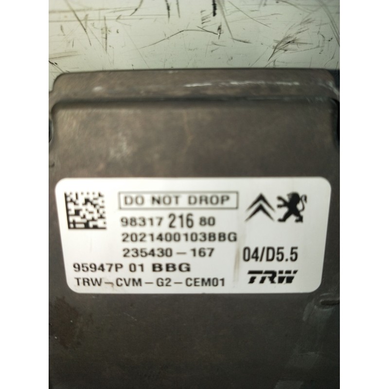 Recambio de modulo electronico para peugeot 3008 ii suv (mc_, mr_, mj_, m4_) 1.5 bluehdi 130 referencia OEM IAM 9831721680 23543