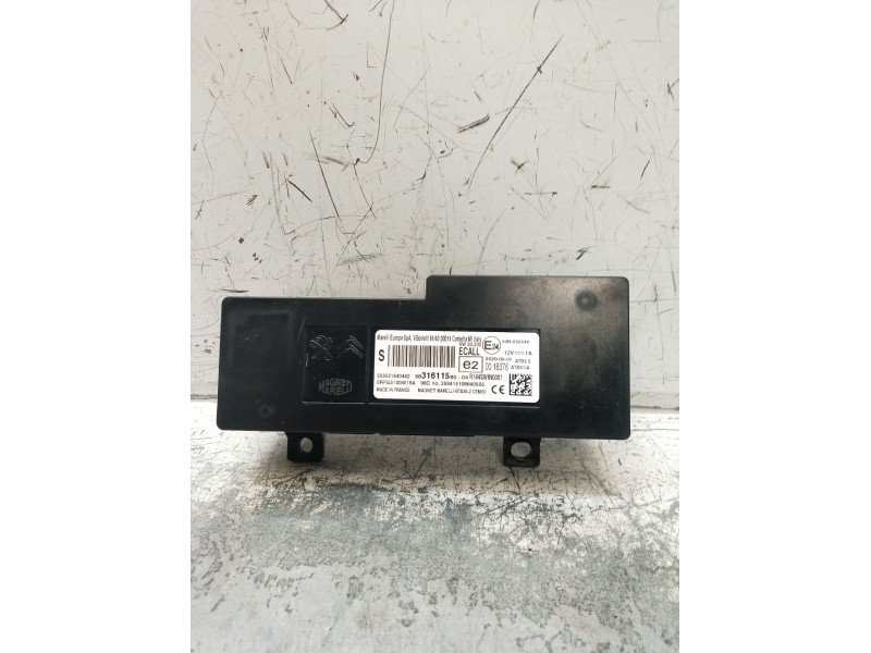 Recambio de modulo electronico para peugeot 3008 ii suv (mc_, mr_, mj_, m4_) 1.5 bluehdi 130 referencia OEM IAM 9831611580 50355