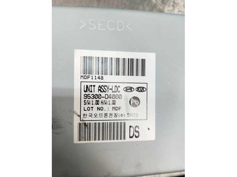 Recambio de modulo electronico para kia optima (jf) 1.7 crdi referencia OEM IAM 95300D4000  2015