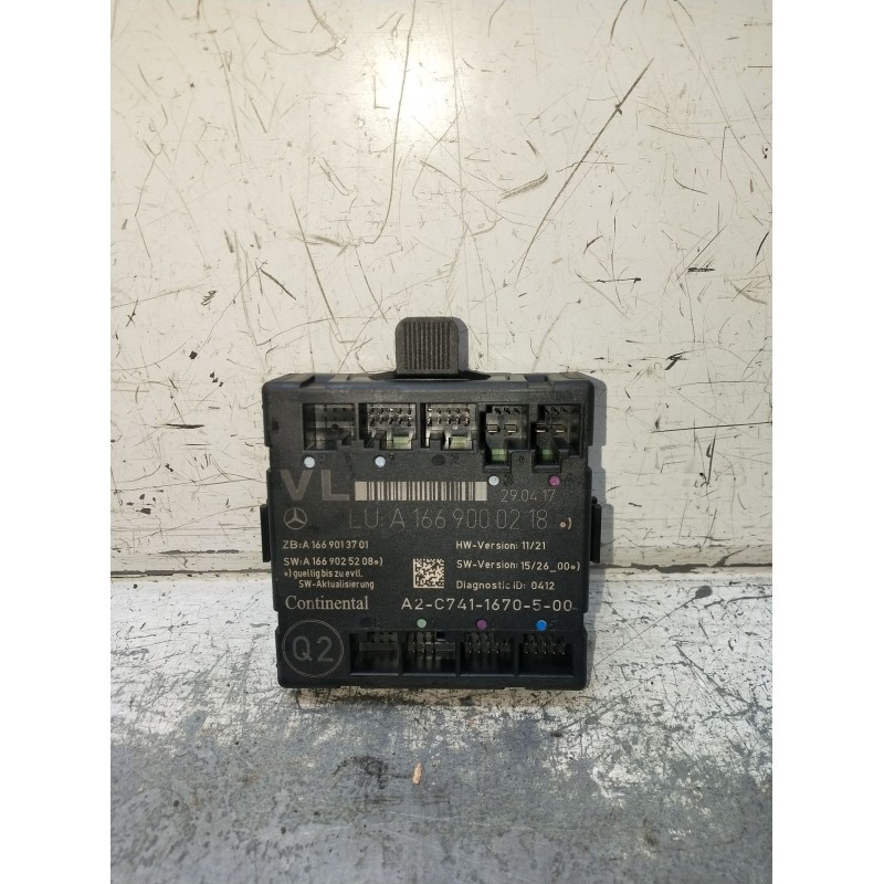 Recambio de modulo electronico para mercedes-benz clase b sports tourer (w246, w242) b 180 cdi / d (246.212) referencia OEM IAM 