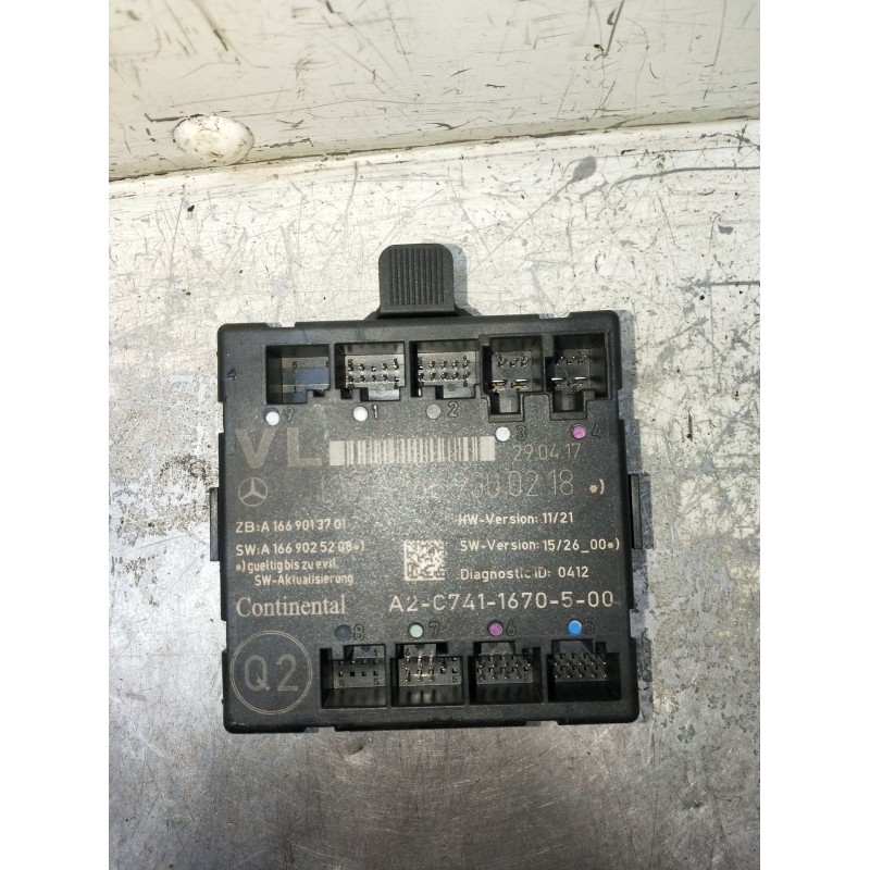 Recambio de modulo electronico para mercedes-benz clase b sports tourer (w246, w242) b 180 cdi / d (246.212) referencia OEM IAM 