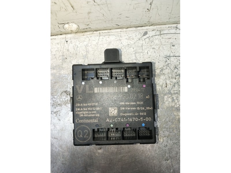 Recambio de modulo electronico para mercedes-benz clase b sports tourer (w246, w242) b 180 cdi / d (246.212) referencia OEM IAM 