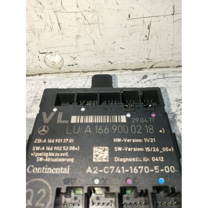 Recambio de modulo electronico para mercedes-benz clase b sports tourer (w246, w242) b 180 cdi / d (246.212) referencia OEM IAM 