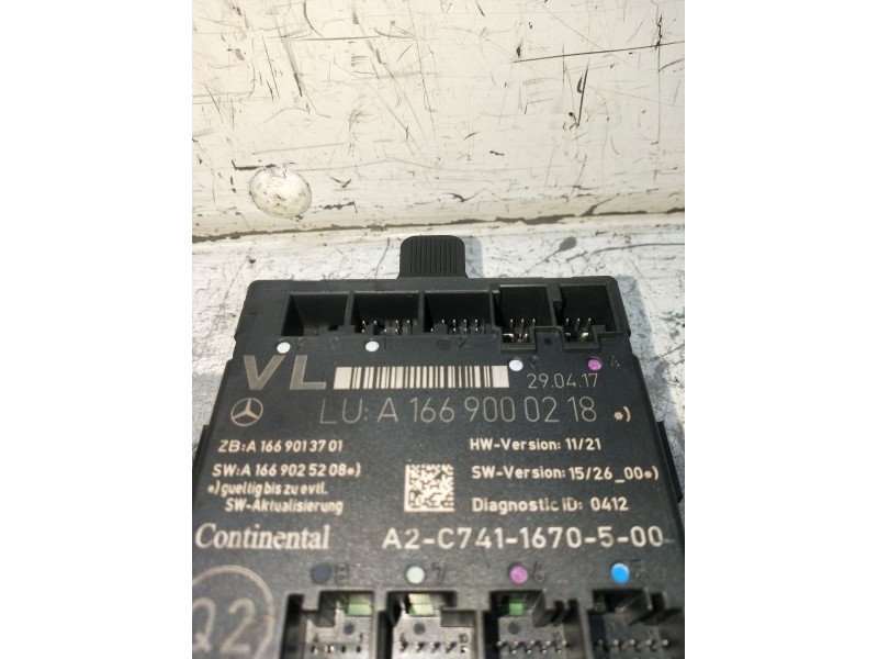 Recambio de modulo electronico para mercedes-benz clase b sports tourer (w246, w242) b 180 cdi / d (246.212) referencia OEM IAM 