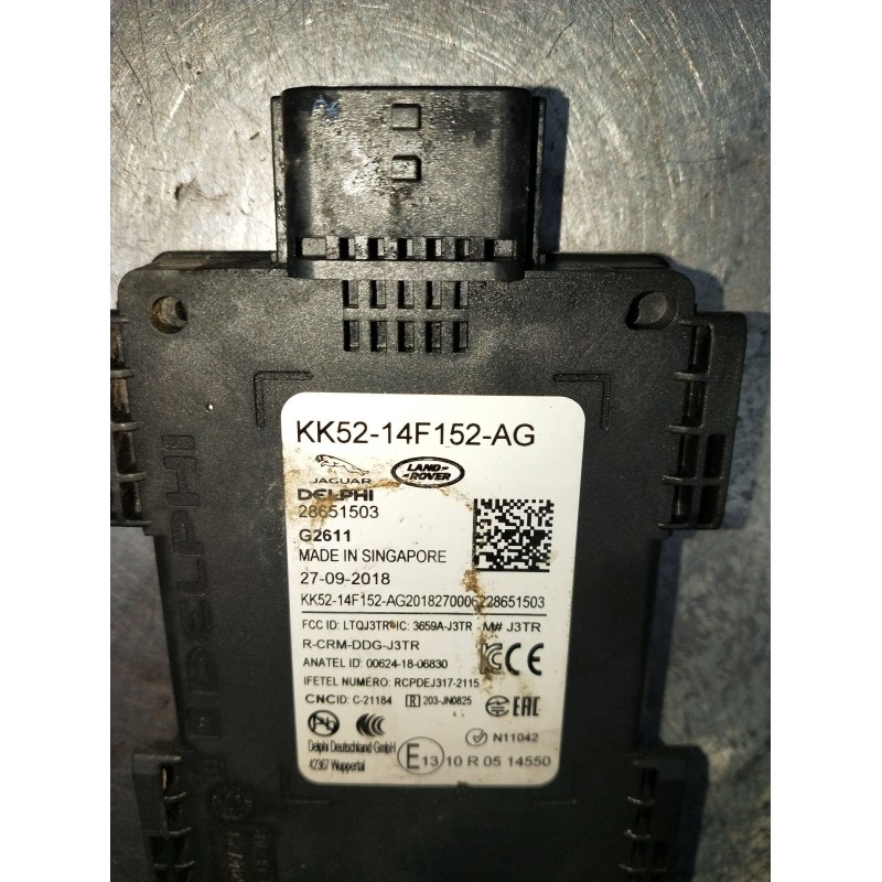 Recambio de modulo electronico para land rover discovery v (l462) 2.0 sd4 4x4 referencia OEM IAM KK5214F152AG 28651503 2016