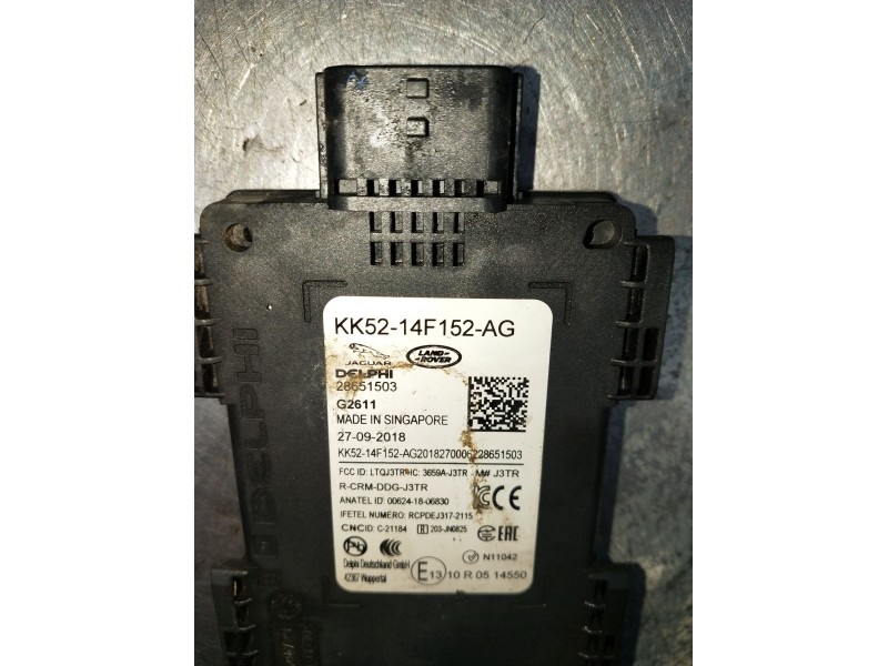 Recambio de modulo electronico para land rover discovery v (l462) 2.0 sd4 4x4 referencia OEM IAM KK5214F152AG 28651503 2016