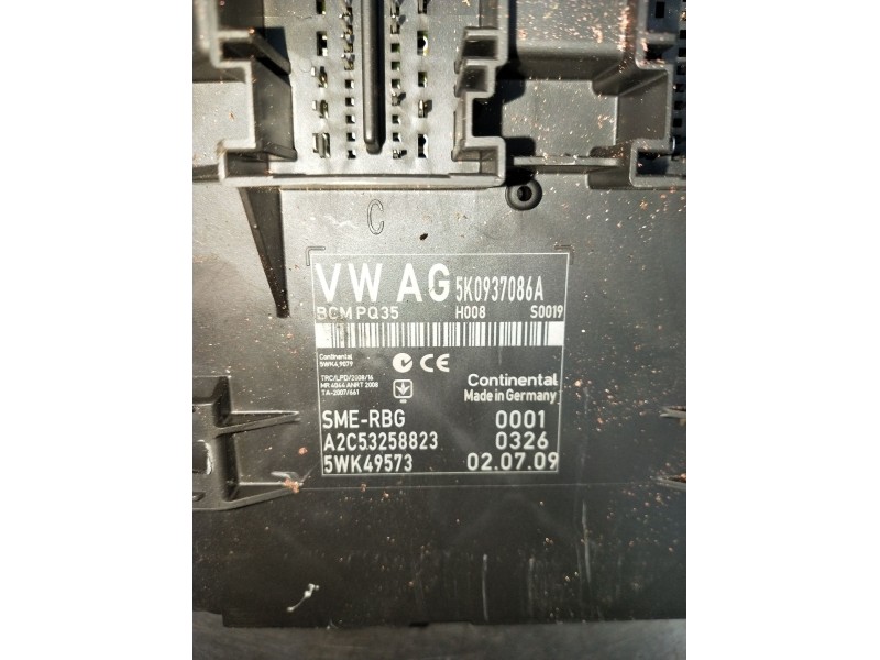 Recambio de modulo electronico para seat leon (1p1) 1.9 tdi referencia OEM IAM 5K0937086A A2C53258823 5WK49573