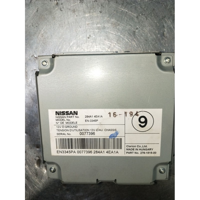 Recambio de modulo electronico para nissan qashqai ii (j11, j11_) 1.2 dig-t referencia OEM IAM 284A14EA1A 077396 J11/2013