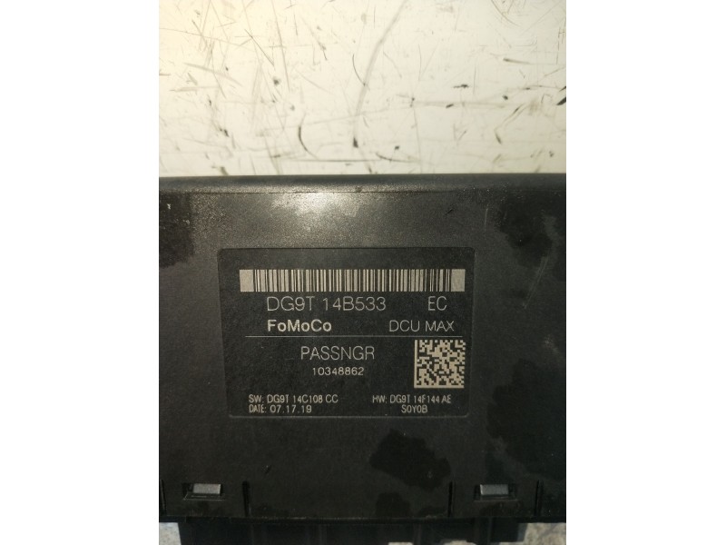 Recambio de modulo electronico para ford mondeo v sedán (cd) 2.0 hybrid referencia OEM IAM DG9T14B533 10348862 2019