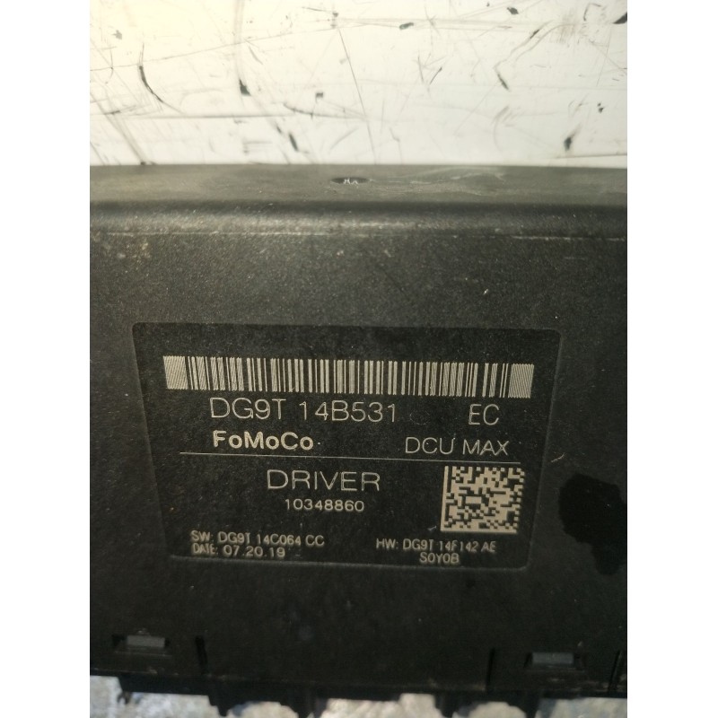 Recambio de modulo electronico para ford mondeo v sedán (cd) 2.0 hybrid referencia OEM IAM DG9T14B531 10348860 2019