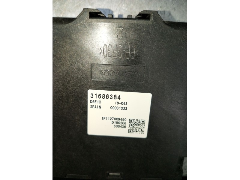 Recambio de modulo electronico para volvo xc40 (536) d4 awd referencia OEM IAM 31686384 1P1127009450 D180206