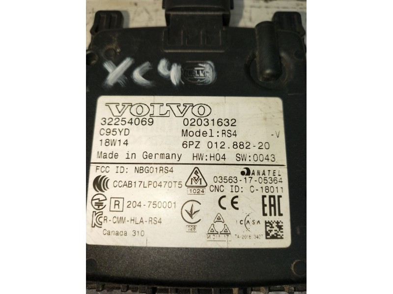 Recambio de modulo electronico para volvo xc40 (536) d4 awd referencia OEM IAM 32254069 02031632 