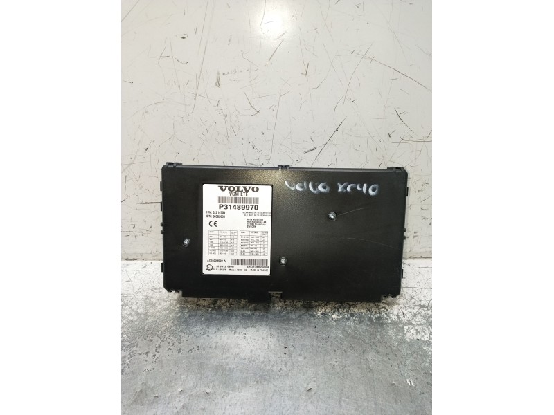 Recambio de modulo electronico para volvo xc40 (536) d4 awd referencia OEM IAM P31489970 AC92228502A 32214758 30382631