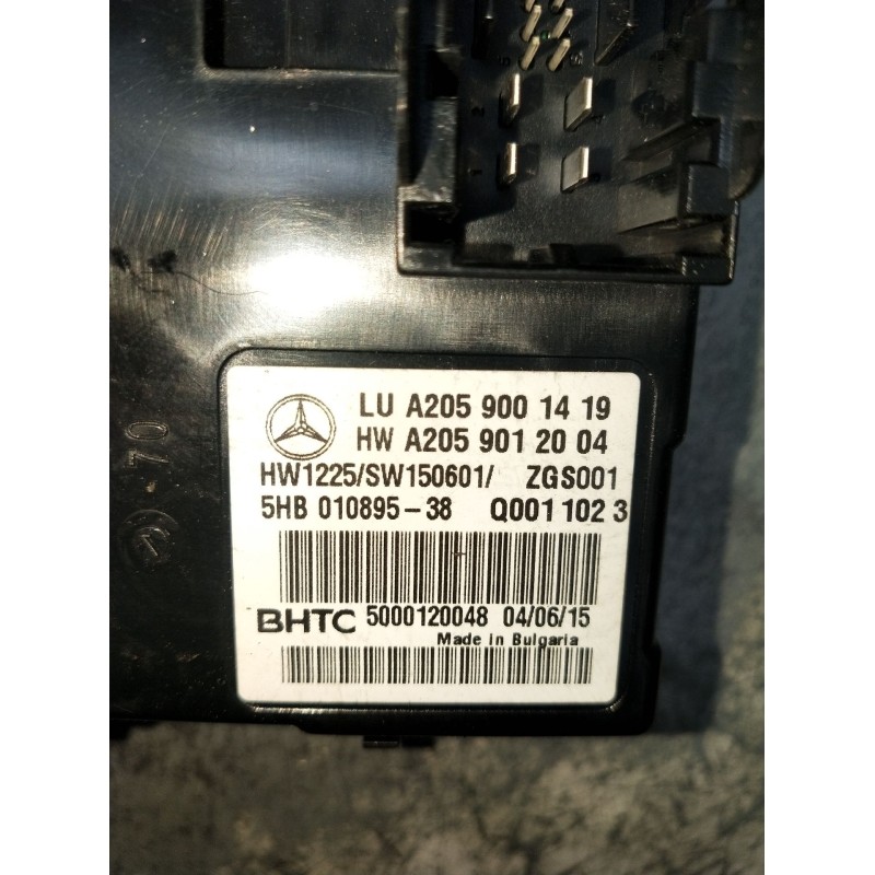 Recambio de modulo electronico para mercedes-benz clase c (w205) c 400 4-matic (205.066) referencia OEM IAM A2059001419 A2059012