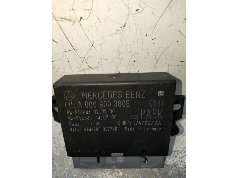 Recambio de modulo electronico para mercedes-benz clase c (w205) c 400 4-matic (205.066) referencia OEM IAM A0009003806 ATW00130