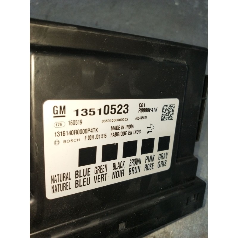 Recambio de modulo electronico para opel astra k (b16) 1.6 cdti (68) referencia OEM IAM 13510523 176160519 1316140R0000P4TK