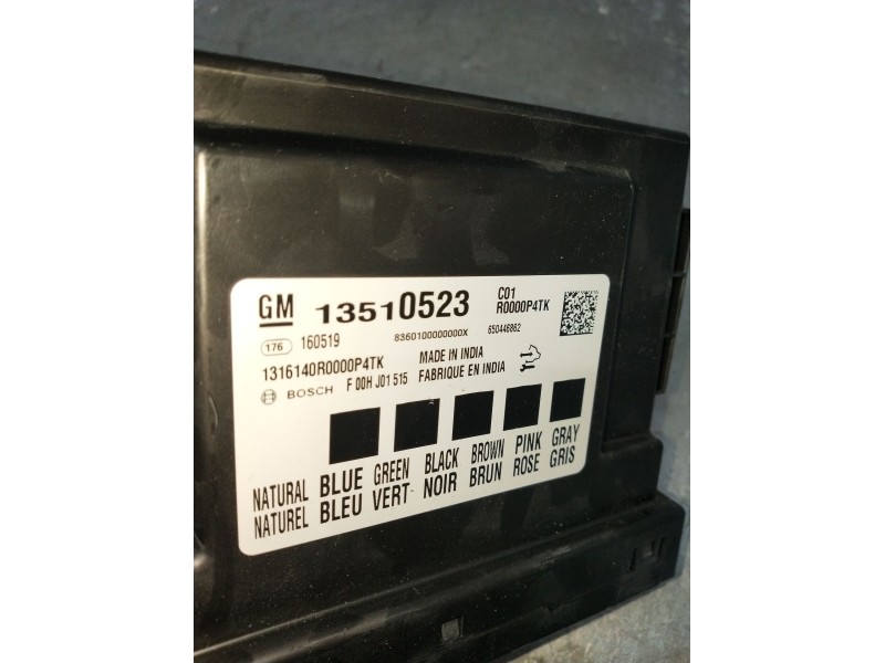 Recambio de modulo electronico para opel astra k (b16) 1.6 cdti (68) referencia OEM IAM 13510523 176160519 1316140R0000P4TK