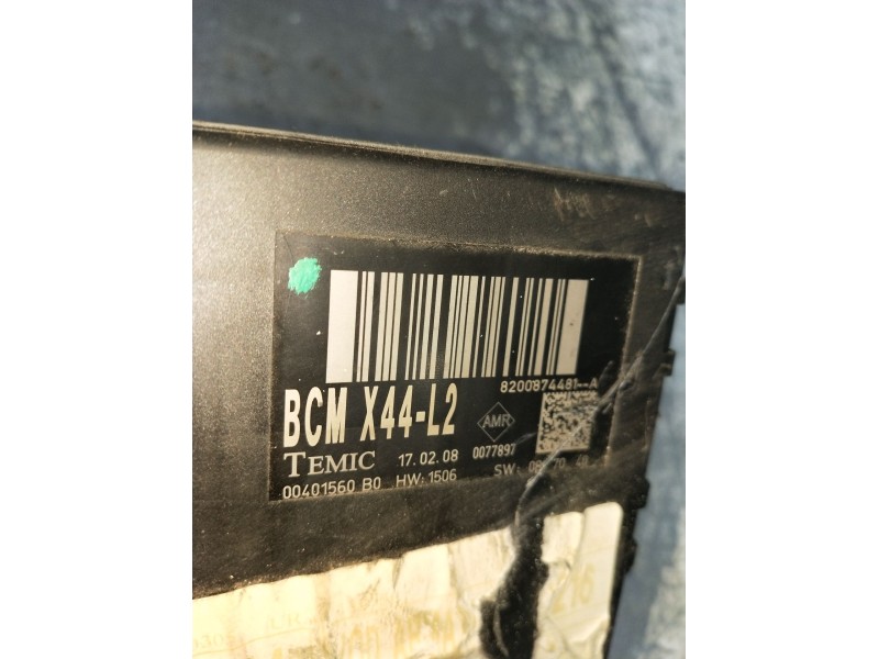 Recambio de modulo electronico para renault twingo authentique referencia OEM IAM BCMX44L2 00401560B0 2007