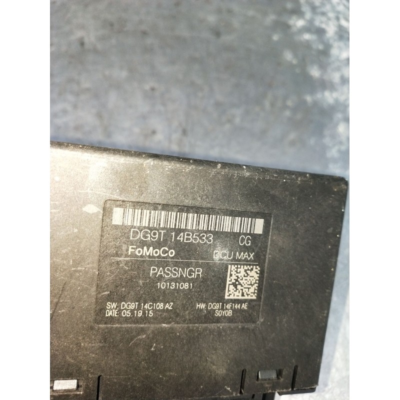 Recambio de modulo electronico para ford s-max (cj, wa6) 2.0 tdci referencia OEM IAM DG9T14B533CG DG9T14C108AZ 10131081 DG9T14F1