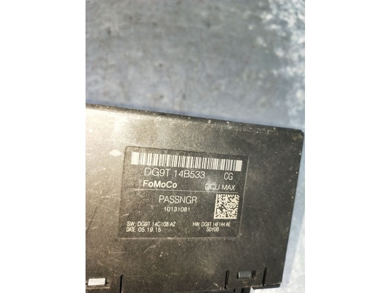 Recambio de modulo electronico para ford s-max (cj, wa6) 2.0 tdci referencia OEM IAM DG9T14B533CG DG9T14C108AZ 10131081 DG9T14F1