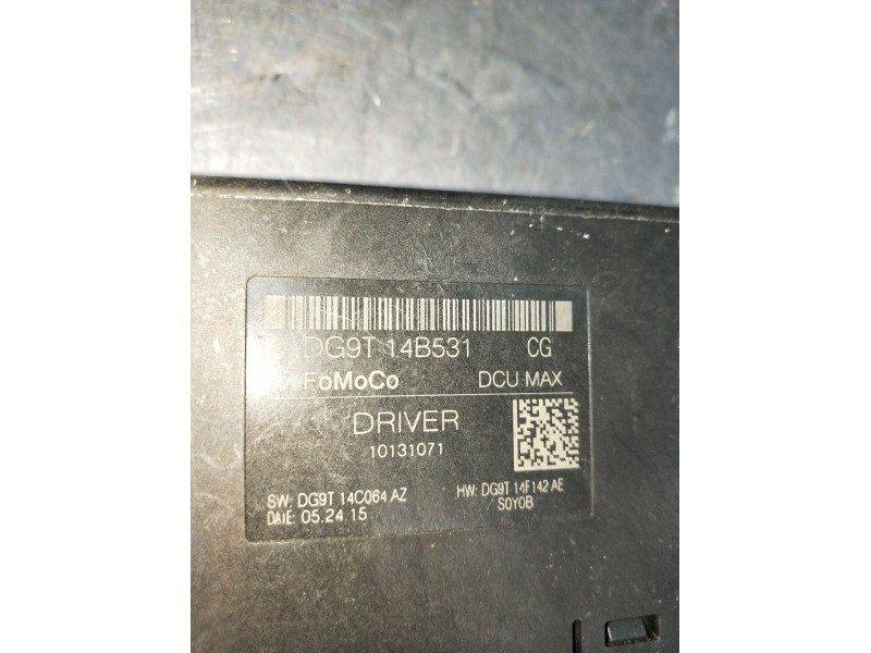 Recambio de modulo electronico para ford s-max (cj, wa6) 2.0 tdci referencia OEM IAM DG9T14B531CG 10131071 DG9T14C064AZ