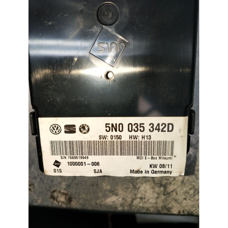 Recambio de modulo electronico para seat alhambra (710, 711) 2.0 tdi referencia OEM IAM 5N0035342D 7669519949 1000001006 11