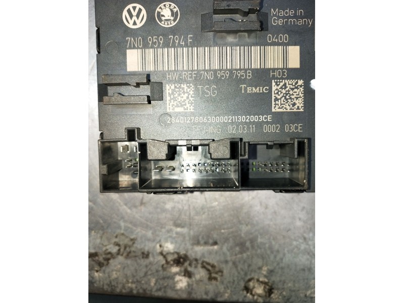 Recambio de modulo electronico para seat alhambra (710, 711) 2.0 tdi referencia OEM IAM 7N0959794F 7N0959795B 11