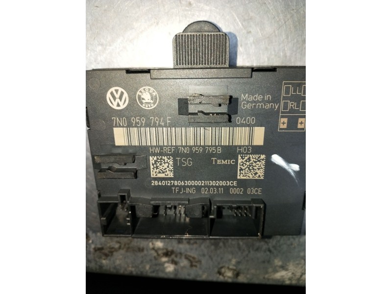 Recambio de modulo electronico para seat alhambra (710, 711) 2.0 tdi referencia OEM IAM 7N0959794F 7N0959795B 11