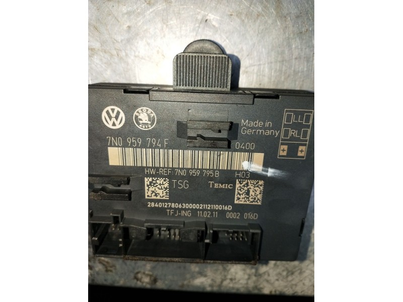 Recambio de modulo electronico para seat alhambra (710, 711) 2.0 tdi referencia OEM IAM 7N0959794F 7N0959794B 11