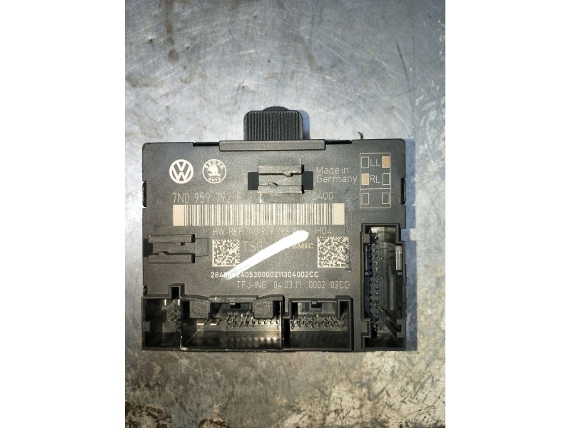 Recambio de modulo electronico para seat alhambra (710, 711) 2.0 tdi referencia OEM IAM 7N0959792E 7N0959792A 11