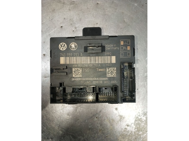 Recambio de modulo electronico para skoda suberb (3t4) ambition referencia OEM IAM 7N0959793A 00020005 08